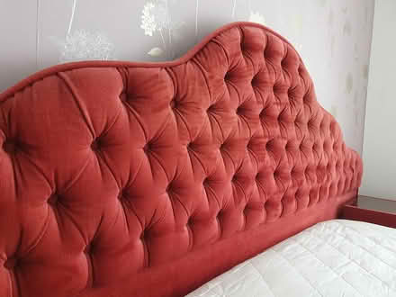 Photo of free Large fabric covered headboard (Burton Joyce) #3