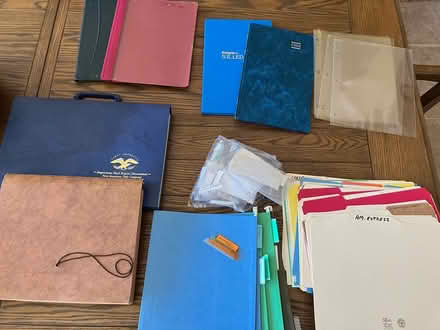 Photo of free Used stationery items (Morgan Hill) #1