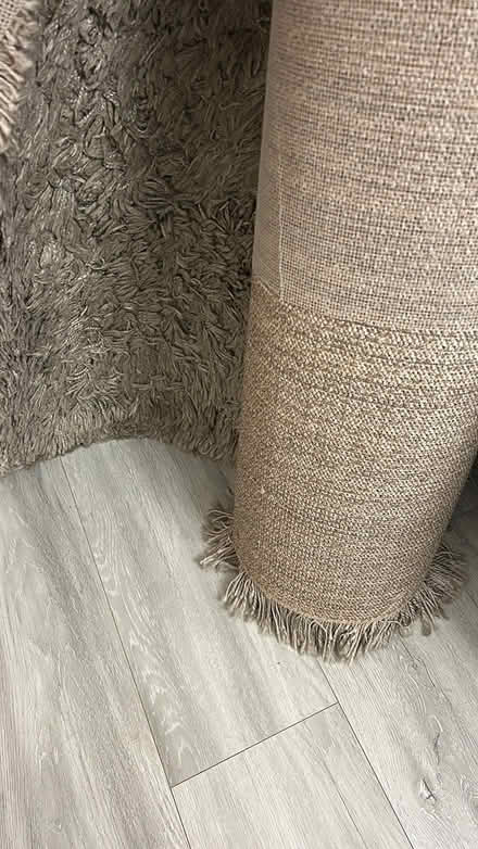 Photo of free Beige grey rug (4’4”x6’5”)133x195cm (Thornhill lees Dewsbury) #2