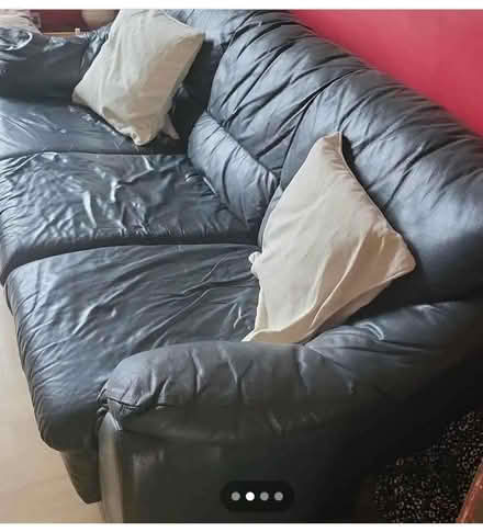 Photo of free Leather sofa (Gillingham ME7) #3