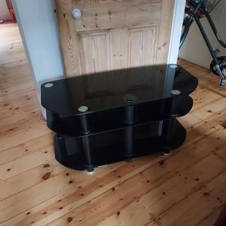 Photo of free Glass tv stand (Sydenham) #1
