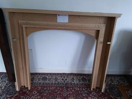 Photo of free OAK veneer Fire Surround (Grassendale L19) #3