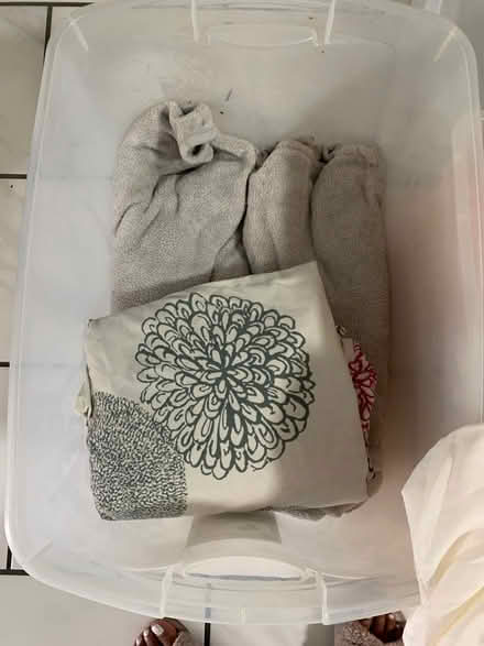 Photo of free Sheet set and grey blanket (Brooklyn, NY) #1