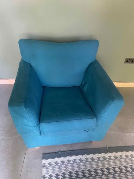 Photo of free 3-seater sofa and armchair (AL1) #2