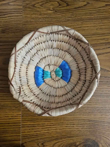 Photo of free woven bowl (North Denton (288 & 2164)) #1