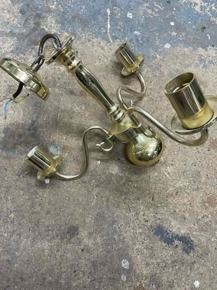 Photo of free Metal light fitting (North Baddesley SO52) #2