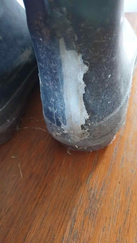Photo of free Old pair of wellies - dammaged (Beech road, chorlton) #2