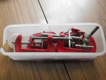 Photo of free Mixed clamps (Walton) #1