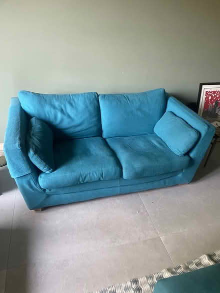 Photo of free 3-seater sofa and armchair (AL1) #1