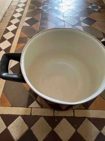 Photo of free 20cm pot with glass lid (Clapham SW4) #2