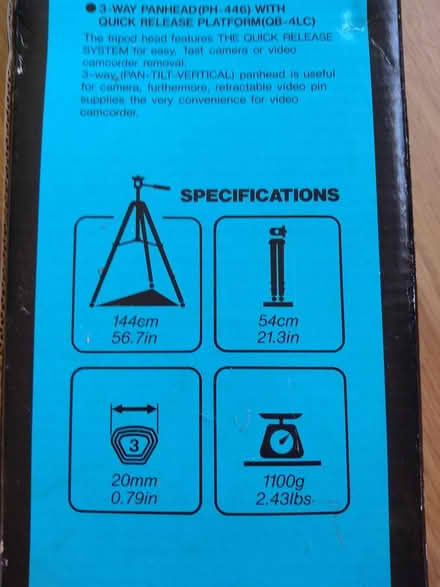 Photo of free Photography tripod (Thanington, Canterbury CT1) #3