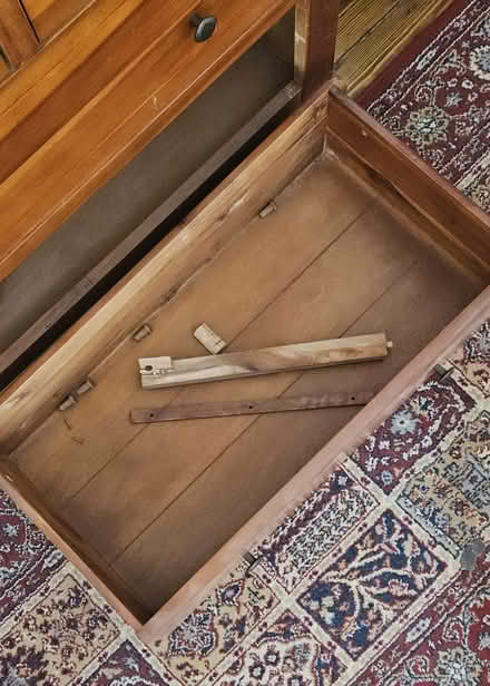 Photo of free Wooden chest of drawers (Templeogue, Dublin) #4