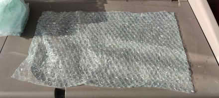Photo of free Clean dry bubble wrap (Congleton CW12) #3