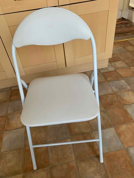 Photo of free 2 fold up chairs (Hampden Park BN22) #1