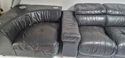 Photo of free leather chair (OL8) #2