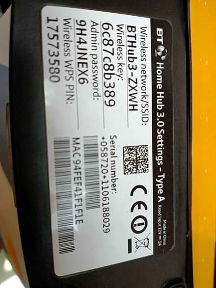 Photo of free BT Router (Arnside LA5) #2