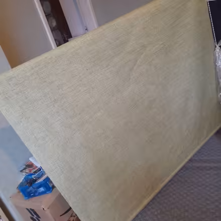 Photo of free Green roller blind with fixings (ST17 Baswich, Stafford) #1