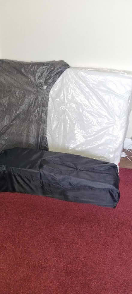 Photo of free Travel cot and mattress (HR9 5TP) #1
