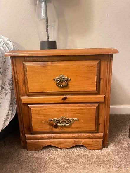 Photo of free loveseat and 2 bedside tables (Reno, NV) #4