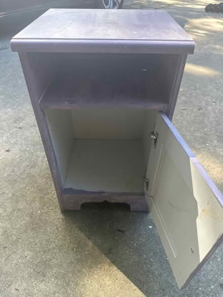 Photo of free Sturdy side table (Roselle, Il) #2