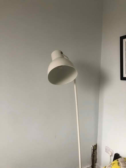 Photo of free Large ikea floor lamp white (BS6) #1