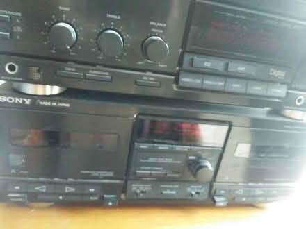 Photo of free Sony CD player and double tape deck (Horsham) #1