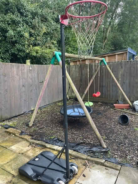 Photo of free Basketball hoop stand (Westlea SN5) #1