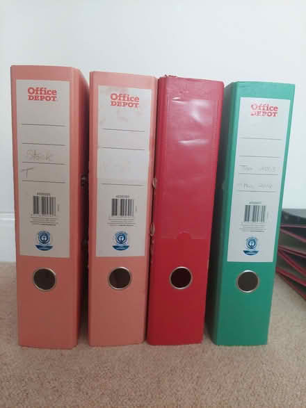 Photo of free Lever arch files (Wandsworth Common SW17) #1