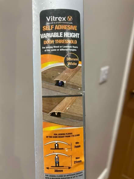 Photo of free Door threshold wood floor (Nash MK17) #2