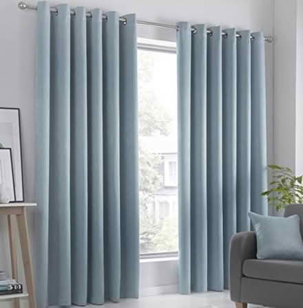 Photo of free Light blue curtains (Se1 0eq) #1