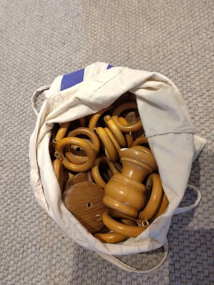 Photo of free Curtain Rings wooden (Marshalswick AL4) #2