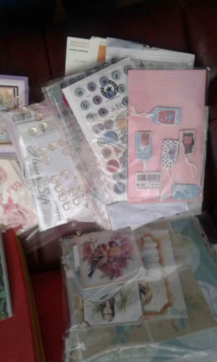 Photo of free Card making stuff (St Blazey Gate PL24) #1