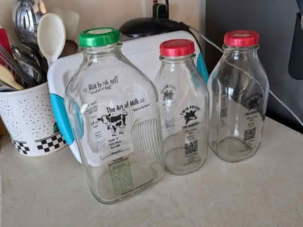 Photo of free Glass milk bottles (Renton Highlands) #1