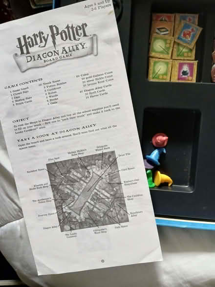 Photo of free Harry Potter Diagon Alley Board game (Walkley S6) #3