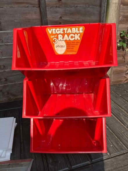 Photo of free Vegetable, or other bits and pieces, storage rack. (Thatcham RG18) #1