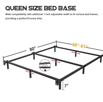 Photo of Queen size bed frame (South East, near Kirkland.) #1