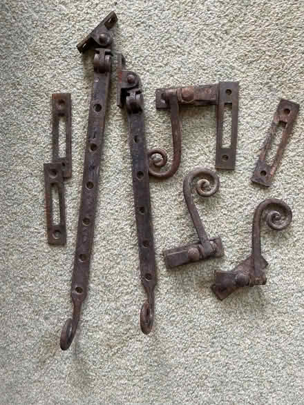 Photo of free Vintage metal window latches (Barnham) #1