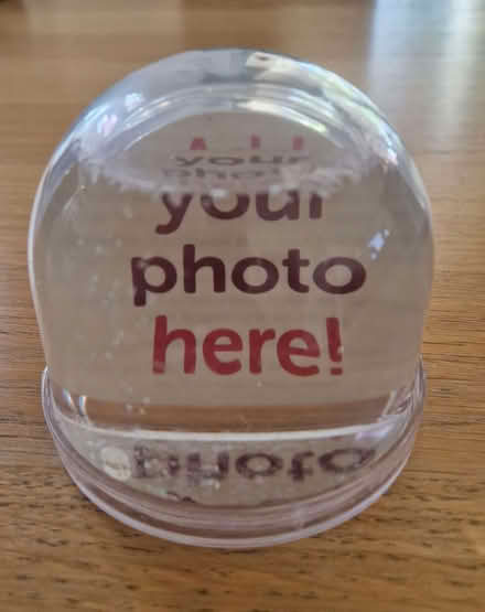 Photo of free Photo Glitter Globe (new, in box, from Hobbycraft) (Chelmsford CM1) #2