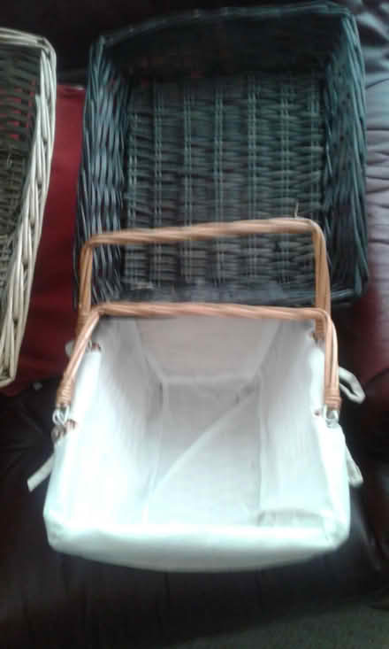 Photo of free 3 X Wicker Baskets (St Blazey Gate PL24) #3