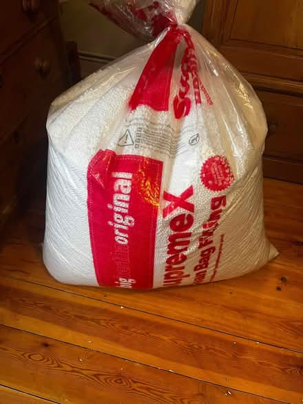 Photo of free Large bag of bean bag beans / polystyrene balls (Bradford on Avon BA15) #2