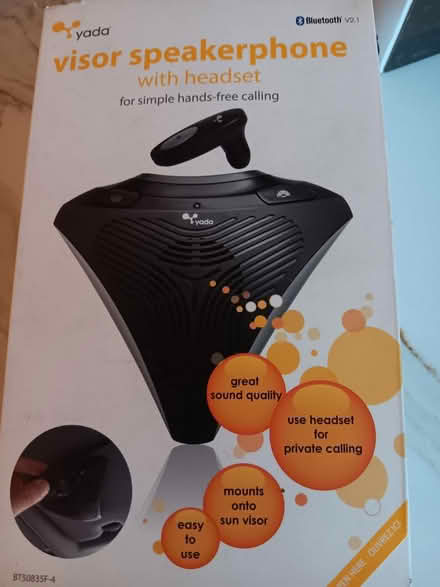 Photo of free Yada visor speakerphone bluetooth 2 (Erin mills and burnhamthorpe) #1