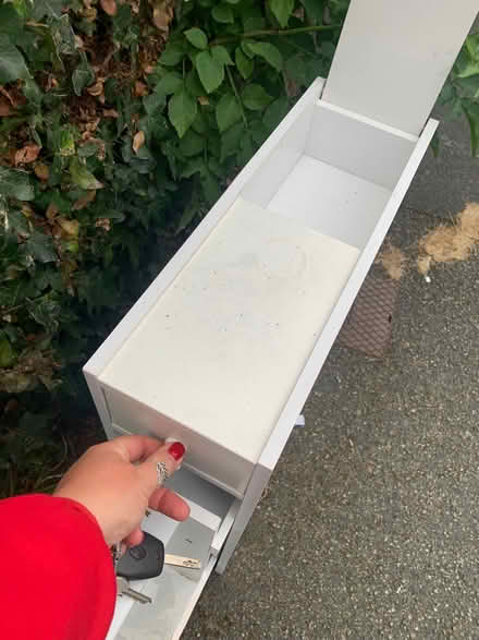 Photo of free White storage unit (CH8) #1
