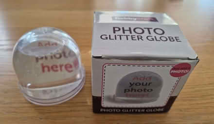 Photo of free Photo Glitter Globe (new, in box, from Hobbycraft) (Chelmsford CM1) #1