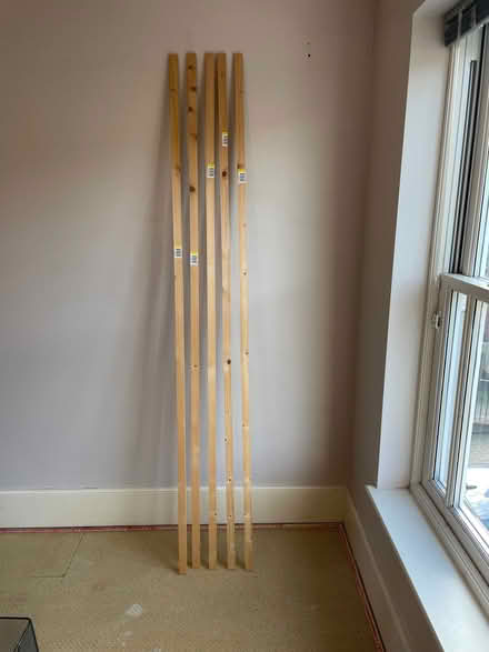 Photo of free 5 wooden battons (Tunbridge Wells N. TN4) #1