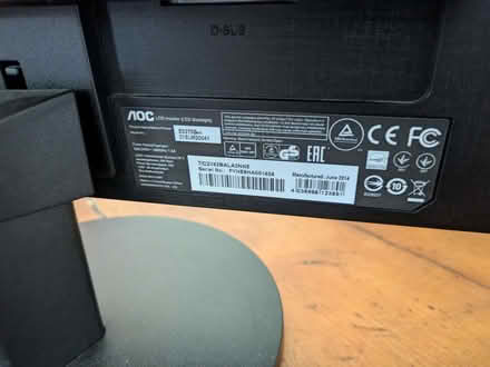 Photo of free AOC monitor (Colney Hatch N10) #3