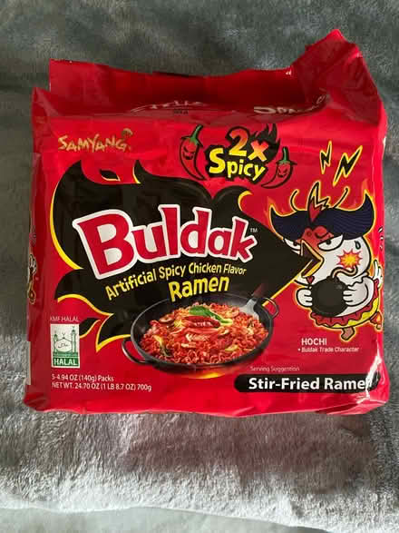 Photo of free Unopened 5 pack super spicy Ramen (Chestnut Point East Condos) #1