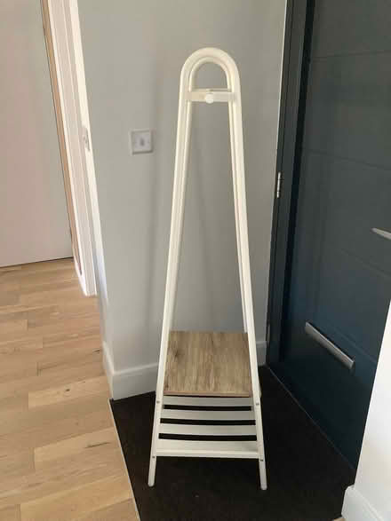 Photo of free Habitat Single Clothes Rail - White (Belmont HA7) #2