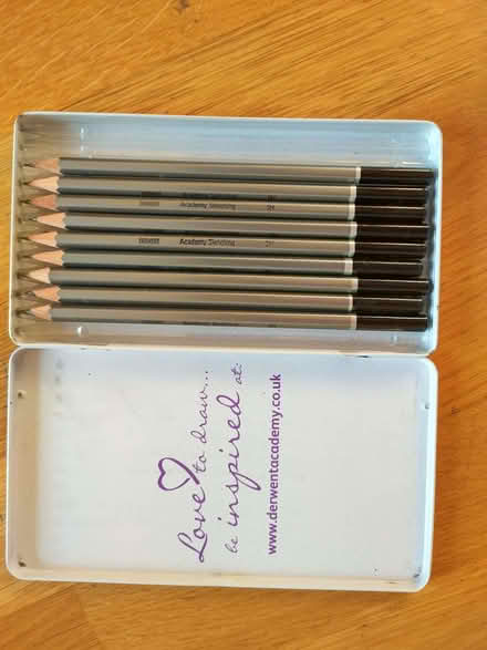 Photo of free 24 coloured and 9 graphite pencils (Stroud Green N4) #1