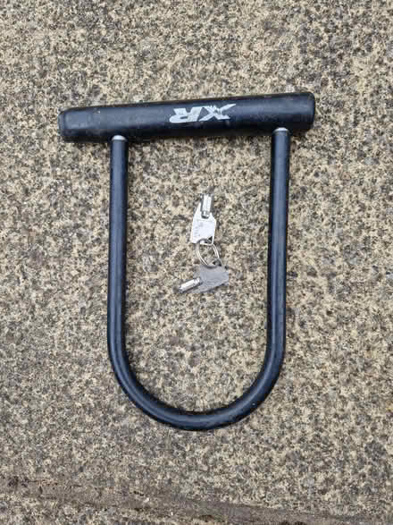 Photo of free 9 and 12 inch D locks for bike (Hersham KT12) #1