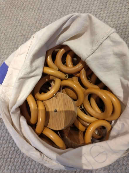 Photo of free Curtain Rings wooden (Marshalswick AL4) #4